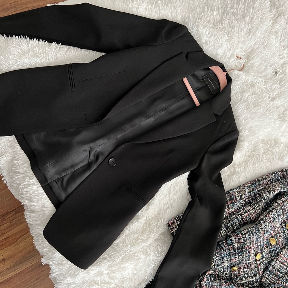 BCBG black classic blazer